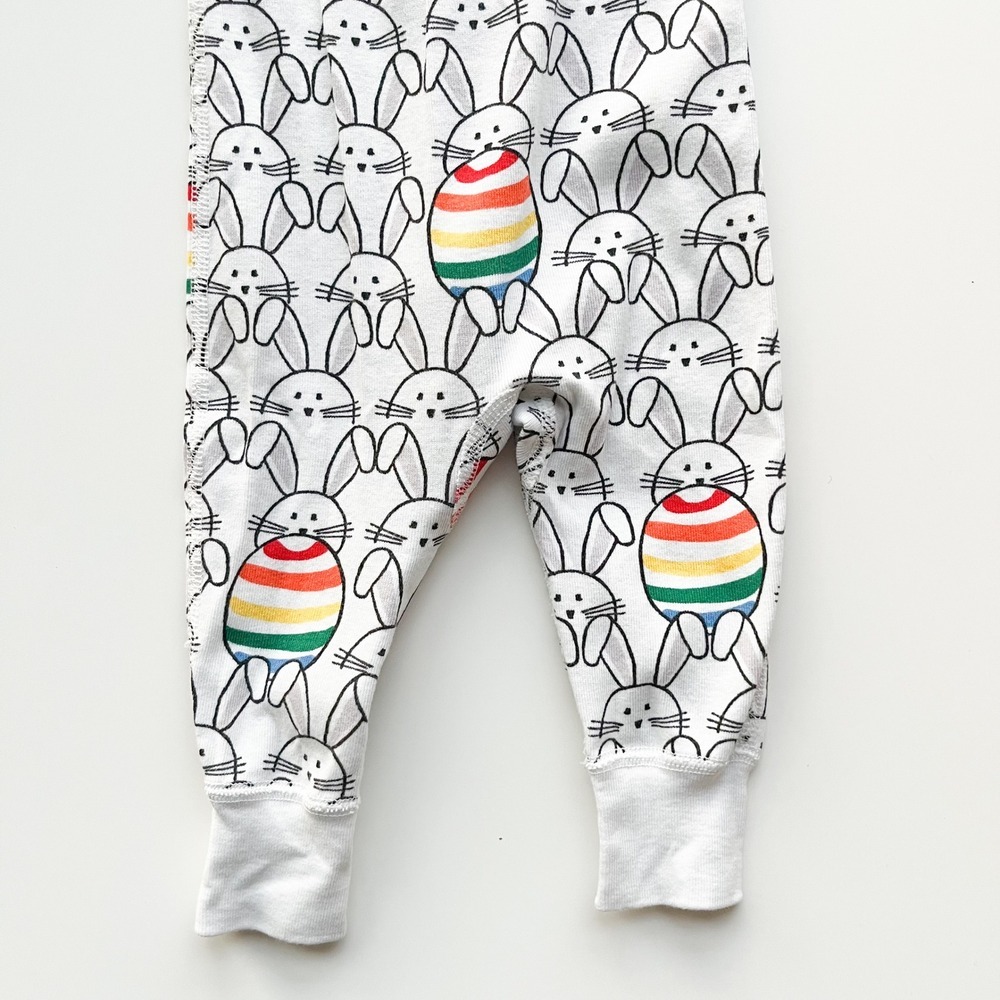 Hanna Andersson Night Night Sleeper Organic Very Bunny 3-6‎ Months - Picture 12 of 12
